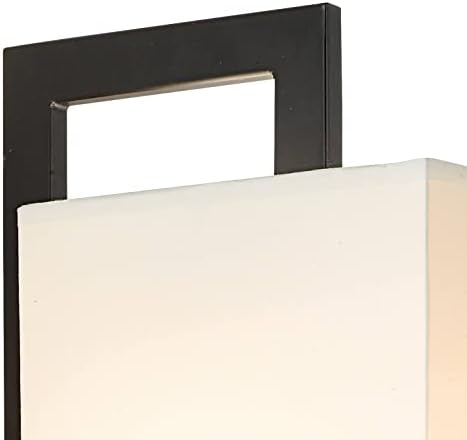Possini Euro tasarım yüzer Modern duvar lambaları 2 Set fırçalanmış nikel mat siyah Plug - in 4 3/4 ayarlanabilir