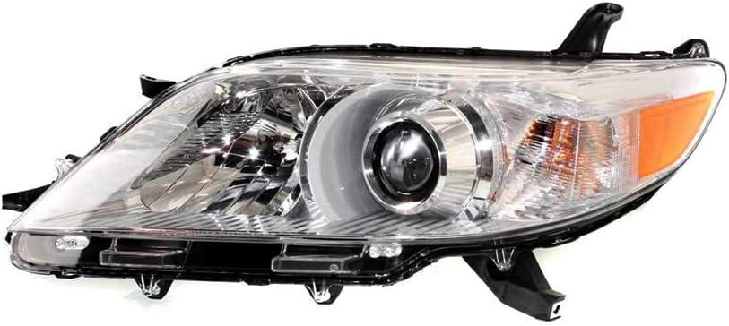 Rareelectrical Yeni Sol Yan Halojen Far İle Uyumlu Toyota Sienna Taban Mini Kargo Van 2012-2014 Parça Numarası 81150-08032
