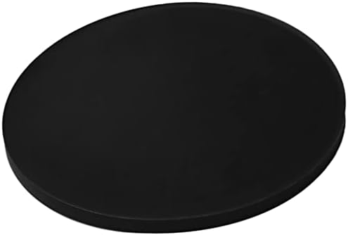 LDCHNH Silikon Siyah İçecek Bardak Seti 16 Kaymaz Yuvarlak Yumuşak Şık ve Dayanıklı Kolay Temizlenebilir Siyah