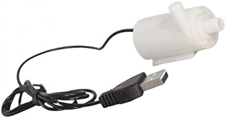 AMLESO 1 adet USB Mini Dalgıç Pompa 3/5/6V Amfibi Balık Tankı Çeşmeleri