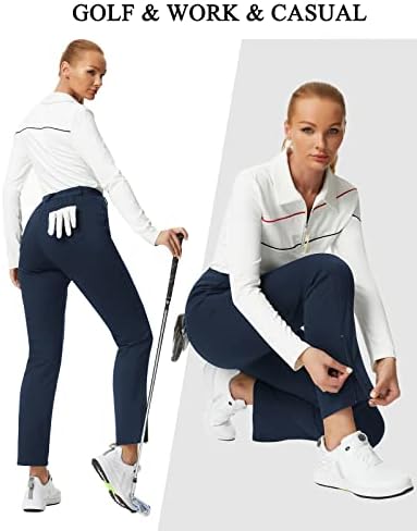 JACK SMİTH kadın Golf Pantolon Streç Hafif İş Rahat cepli pantolon