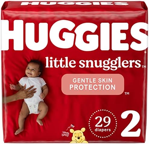 Bebek Bezi Boyutu 2, 29 Ct, Huggies Küçük Snugglers