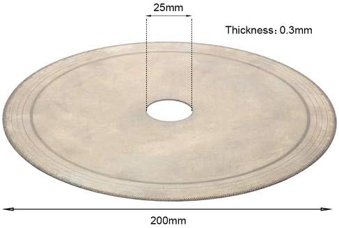 WenFo 8 çap Ultra-ince elmas Kesme tekerleği diskleri Kesti Seramik veya Porselen Karo,yumuşak taş malzeme kesmek