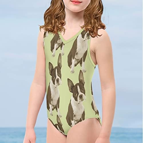 Salabomia Kızlar Rahat Mayolar Kızlar Elastik Beachwear Hızlı Kuru