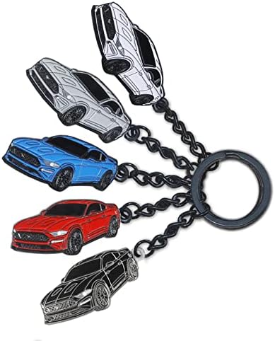 Ford Mustang Anahtarlık için glahorse,Ford Mustang Aksesuarları 2015-2020 için, Metal Anahtarlık