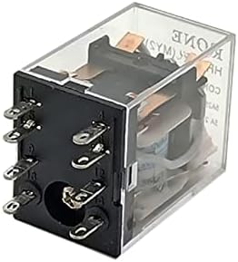 PHNT LED Bobin ile 5 Adet Ara Röle Mini Elektromanyetik Röle Anahtarı Genel DPDT 8/11/14 Pins AC 110 V 220 V DC 12