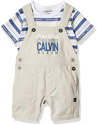 Calvin Klein Erkek bebek 2 Parça Şort Takım