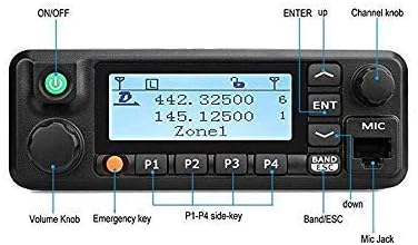 TYT MD-9600 GPS Çift Bantlı DMR Mobil Telsiz 50 Watt Araç Kamyon Radyosu