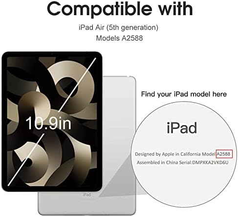 İnek Hayvan Saha Çantası ile Uyumlu 2020 iPad / iPad HAVA 4 / iPad Pro 8th Nesil ve 2021 iPad Pro 9th Nesil ve iPad