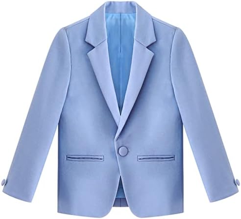 YONGHS Erkek Klasik Smokin Takım Elbise Yürümeye Başlayan Çocuklar 5 Adet Resmi Kıyafet Blazer ve Elbise Gömlek ve