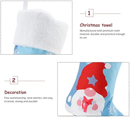 SOIMISS Doğuş Dekor Tatil isveç Manto Dalları Çorap Peluş Çorap Parti Malzemeleri Çorap: Ağaç Çorapları Noel Asılı
