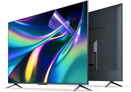 Wzglod 43 50 55 65 İnç Parlama Önleyici TV Ekran Koruyucu, Anti-Mavi ışık/Anti Ultraviyole/Çizilmez Film, LCD, LED,