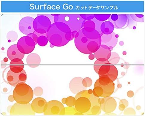 ıgstıcker Çıkartması Kapak Microsoft Surface Go/Go 2 Ultra İnce Koruyucu Vücut Sticker Skins 002071 Renkli Basit