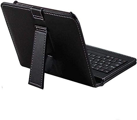 Navitech Siyah Klavye Kılıf ile Uyumlu iBall Slayt 3G 1026-Q18 10.1 Tablet