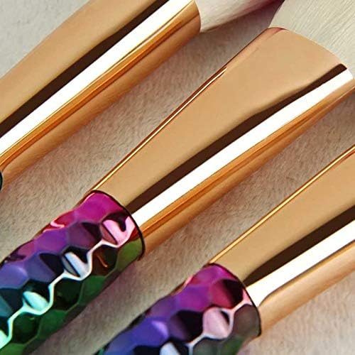Makyaj fırçası makyaj fırçası es Seti Profesyonel 6 ADET Kozmetik Fırçalar Renkli Kontur Baz Pudra Allık göz makyaj