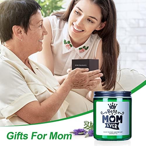 Kızından Anne için hediyeler, Oğlu-Kızından Komik Anne Doğum Günü Hediyeleri,En iyi anne Yeşil kavanoz + Nazik Beyaz