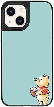Ehreus Winnie The Pooh Telefon Kılıfı için iPhone 13, karikatür Hayvan Desen iPhone 13 Kılıf için Kadın Kızlar Sevimli