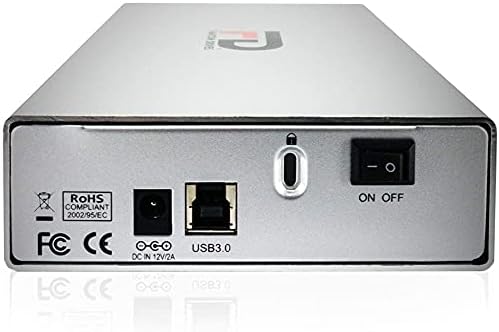 FD 8 TB Harici Sabit Disk-USB 3.2 Gen 1 (USB 3) Alüminyum Kasa-Mac, Windows, PS4 ve Xbox-Gümüş