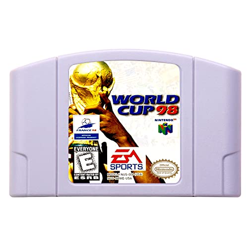 Yeni N64 Oyun Kartuşu Dünya Kupası 98 ABD Versiyonu NTSC İçin N64 Konsol Oyun Kartı