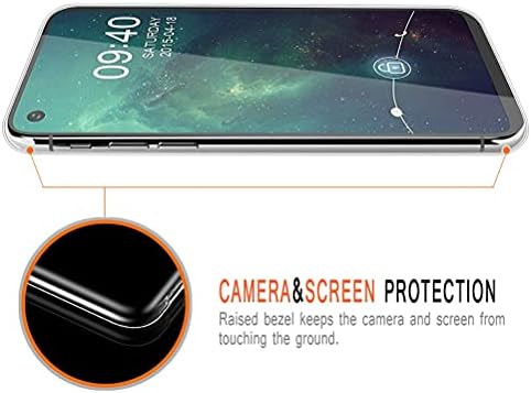Samsung Galaxy A32 4G Kılıfı için Eouine [6.4] Desenli Şeffaf Şeffaf Ultra İnce Darbeye Dayanıklı Çizilmez Yumuşak