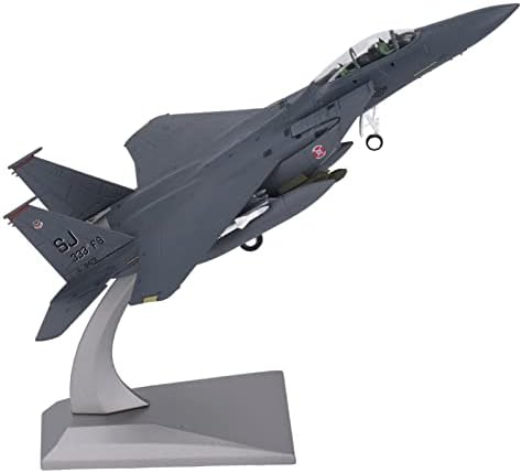RiToEasysports 1: 100 Uçak Modeli,F-15E Strike Kartal Süpersonik Fighter Bombacı İmitasyon Simülasyon Alaşım ABS Askeri