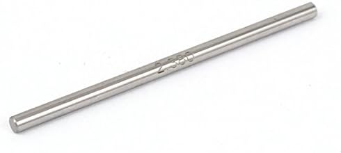 Aexit 2.38 mm Dia Referans Göstergeleri 50mm Uzunluk Silindir Ölçüm Pin Gage Ölçer w Pin Göstergeleri saklama Kutusu