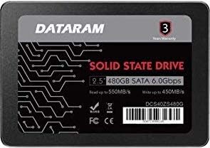 Dataram 480 GB 2.5 SSD Sürücü Katı Hal Sürücü ile Uyumlu ASUS H110M-A / DP