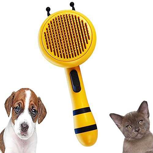 Kedi Fırçası, Kedi / Köpek Bakım Fırçası, Kedilerin ve Köpeklerin Gevşek Saç Taraklarını Taramak için Kullanılır,