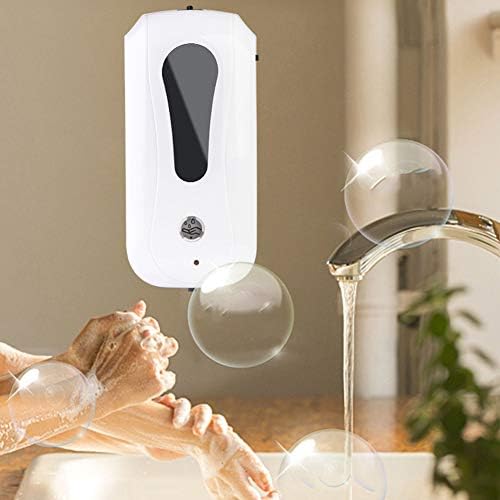Otomatik Sabunluk,Otomatik El Sabunu dispenseri, 1200ML Otomatik İndüksiyon Sabunluk Fotoselli Duvara Monte Sıvı El