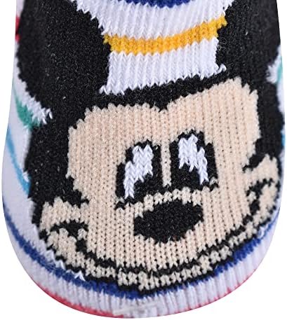 Mickey Mouse erkek bebek Çok Paketli Çeyrek Çorap