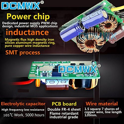 DCMWX Stabilize Gerilim Dönüştürücüler 12V için 13.8 V otomatik boost buck araba güç çeviriciler Giriş DC8V-20V Çıkış