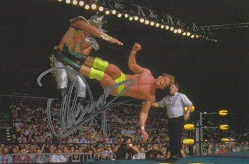 Ultimo Ejderha İmzalı 1998 Panini WCW NWO 4x6 Fotoğraf Kartı 93 WWE İmzalı NJPW-İmzalı Güreş Kartları