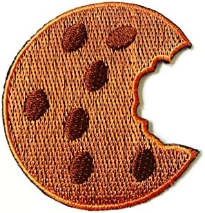 İNCİ Çerez Bisküvi Tatlı Sevimli Karikatür Aplike İşlemeli Demir on Patch dikmek Sırt Çantaları için Kot Ceketler