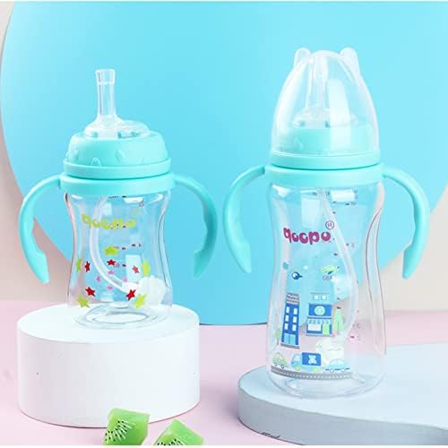 Bebek Fincan,Toddler damlatmaz bardak, Ağırlıklı Saman Fincan, Hiçbir Dökülme Damlatmaz Bardak Toddlers için, BPA