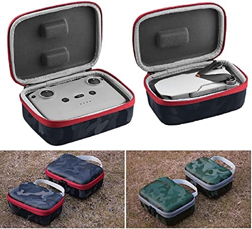 Grey990 kamera çantası Çanta, Anti - scratch Kamuflaj Desen Drone Uzaktan Kumanda saklama kutusu DJI Mini 2-Kamuflaj