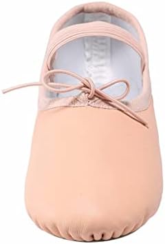 Linodes Hakiki Deri Bale Ayakkabıları / Bale Terlikleri / Kadınlar ve Kızlar için Dans Ayakkabıları