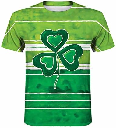 Kişiselleştirilmiş Aziz patrick Günü T Shirt-Aziz Pattys Tee ve İrlandalı Kıyafetler Şanslı Shamrock Grafik Tees Sevimli
