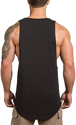 RTRDE erkek Kolsuz Gömlek Spor Salonları Vücut Geliştirme Fitness Kas Atlet tişört Üst Yelek Tankı Üstleri