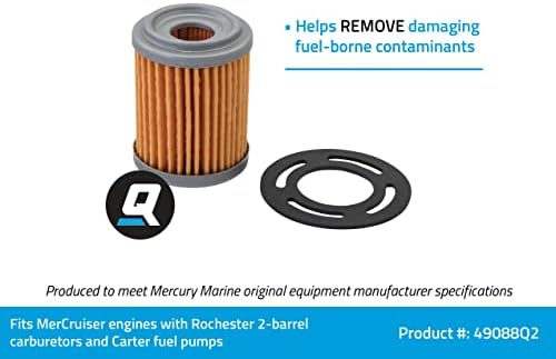 Quicksilver 49088Q2 yakit filtresi MerCruiser Kıç Tahrik ve İç Motorlar için