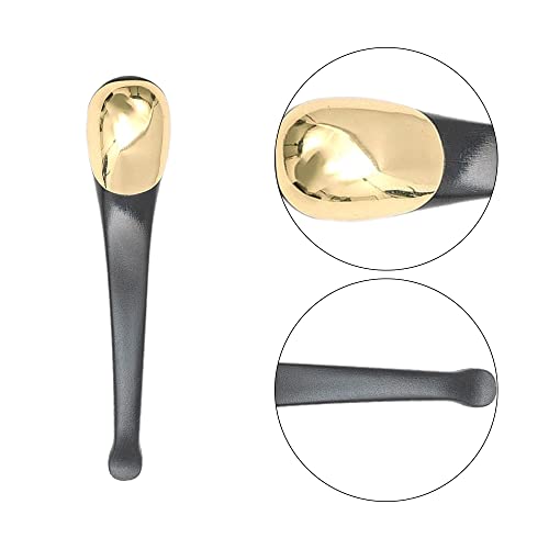 HONGLINSONG 3 Pcs Alaşım Göz Kremi Aplikatör Anti Aging Göz Kremi Masaj Sopa Metal Kozmetik Spatula için Koyu Halkalar