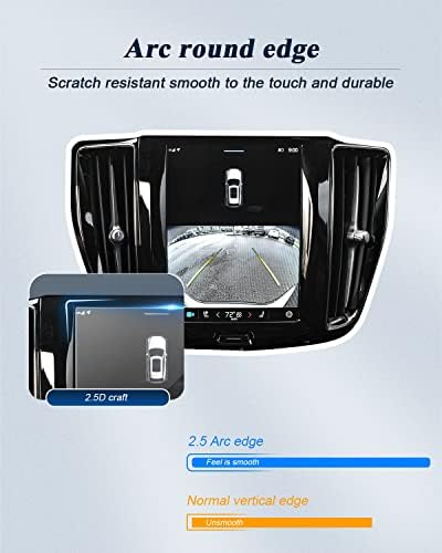 2019-2023 XC40 8.7 inç Ekran için 2023 Volvo XC60 Dokunmatik Ekran koruyucu film, 2023 XC60 Araba GPS Ekran Koruyucu
