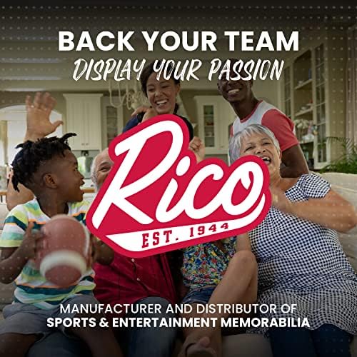 Rico Industries NFL Buffalo Bills Kask Şekli Kesim Flama Şekli Kesim Flama-Ev ve Oturma Odası Dekoru-Asmak için Yumuşak