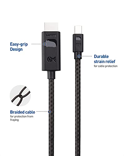 Kablo Önemlidir 8K Mini DisplayPort 1.4-HDMI Kablosu 6 ft / 1.8 m, 4K 120Hz veya 8K, Mini Ekran Bağlantı Noktası 1.4-HDMI