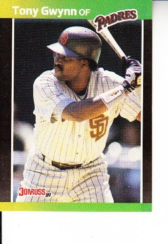1989 Donruss 128 Tony Gwynn Beyzbol