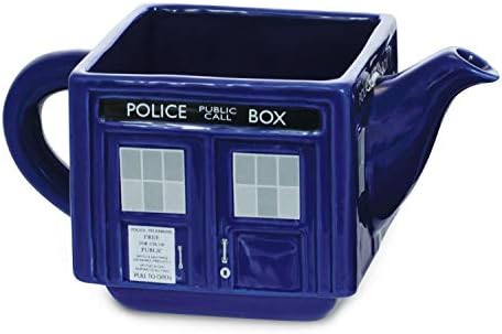 Yeraltı Oyuncakları Doctor Who Tea-4'lü İstifleme TARDIS Çaydanlık ve Bardak Seti