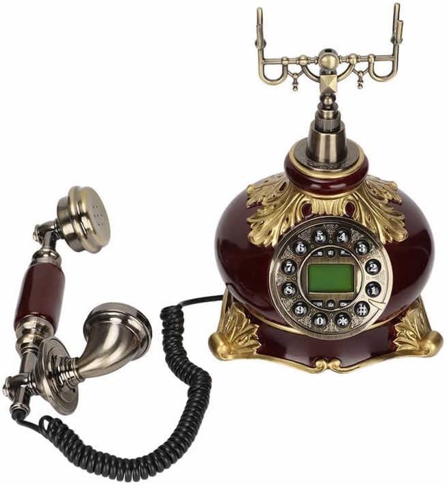 KALİTELİ Vintage Telefon Antika Telefon Güçlü Depolama Fonksiyonu Oturma Odası Yatak Odası Ofis için