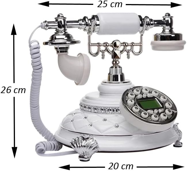 XDCHLK Ev Reçine Bronz Antika Telefonlar Oteller Telefon Vintage Telefon Handsfree telefono