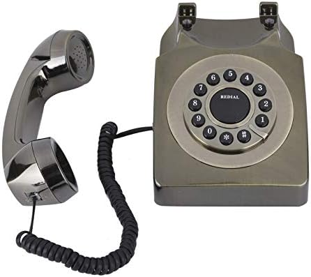 Avrupa Vintage Telefon, Avrupa Ev Vintag İşlevli Telefon Yüksek Çözünürlüklü Çağrı Büyük Temizle Düğmesi, Retro Eski