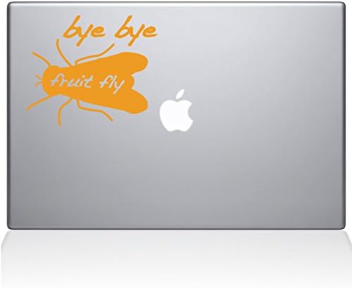 Çıkartma Gurusu 0215-MAC-13X-G Güle Güle Meyve Sineği MacBook Çıkartma Vinil Çıkartması-13 MacBook Pro ( ve Daha