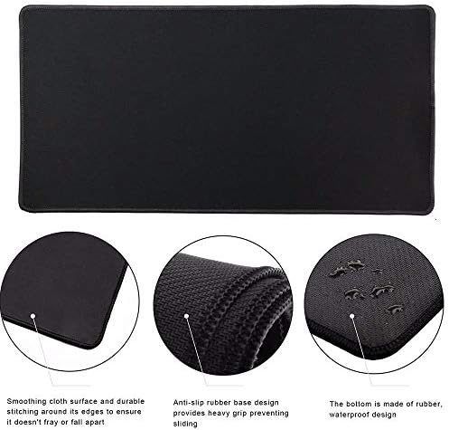 Büyük Oyun MousePad Mat Tek Parça Animasyon 36 x 16 x .1 İnç 900x400x3mm Mouse Pad, Kauçuk